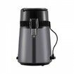 Water Distiller, 4L 1.05 Gallon Pure Water Purifier Filter For Home Countertop, 750W Distilled Water Maker, Stainless Steel Interior Distiller Water Making Machine to Make Clean Water, Gray