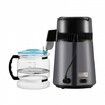 Water Distiller, 4L 1.05 Gallon Pure Water Purifier Filter For Home Countertop, 750W Distilled Water Maker, Stainless Steel Interior Distiller Water Making Machine to Make Clean Water, Gray