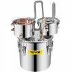3 Pot 12L Alcohol Distiller Water Wine Boiler Home Brew Moonshinestill