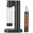 Sparkling Water Maker, Soda Maker Machine for Home Carbonating, Seltzer Water Starter Kit with BPA-free 1L PET Bottle, CO2 Cylinder, Compatible with Mainstream Screw-in 60L CO2 Cylinder