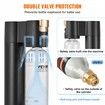 Sparkling Water Maker, Soda Maker Machine for Home Carbonating, Seltzer Water Starter Kit with 2 BPA-free 1L PET Bottles, CO2 Cylinder, Compatible with Mainstream Screw-in 60L CO2 Cylinder