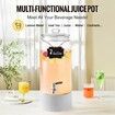 Beverage Dispenser, 2 Gallon Drink Dispensers for Parties, Glass Juice Dispenser with Stainless Steel Spigot, Iced Tea Lemonade Juice Water Dispenser, for Restaurants, Hotels, Parties