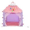 Kids Play Tent Playhouse Childrens Princess Castle Indoor Outdoor Game with Mat String Lights 1 Door 2 Windows Toys Boys Girls House Playset