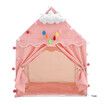 Kids Play Tent Princess Castle Playhouse Childrens Indoor Outdoor Game with Mat String Lights 1 Door 2 Windows Toys Boys Girls House Cottage