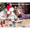 Advent Calendar,Jurassic Park Advent Calendar with Playmat Rug for Boys, Kids and Toddlers, Mini Dinos for 4 5 6 7 8 Years Old