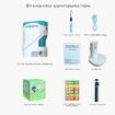 Portable 1080P Handheld Microscope 1000X With Photo And Video Functions Educational Mini Pocket Outdoor Toy For Kids Color White And Blue