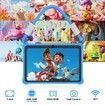 7 inch Kids Android 13 Tablet with Lanyard, 32GB with WiFi, Dual Camera, Education, Games, Kids Software Pre-Installed, Parental Control, Blue