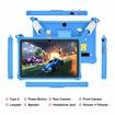 7 inch Kids Android 13 Tablet with Lanyard, 32GB with WiFi, Dual Camera, Education, Games, Kids Software Pre-Installed, Parental Control, Blue