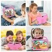 10.1 inch Android 13 Tablet for Kids with 4GB RAM 64GB ROM, 6000mAh, Bluetooth,WiFi,Parental Control,Dual Camera, App Pre-Installed(Pink)