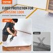 Carpet Protection Film 39" x 100' Floor and Surface Shield Easy to Cut Simple Installation Fiber Fabric Car Mat Protection Film Roll