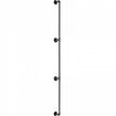 Pipe Stair Handrail Staircase Handrail 8 FT Carbon Steel for Wall Mount