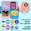 Kids Smart Phone for Girls, Digital Camera Dual Lens Camera Music Player E-Book for Kids (Pink)