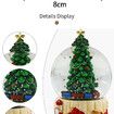 Christmas Snow Globe Resin Glass Christmas Tree Desktop Decorations