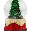 Christmas Snow Globe Resin Glass Christmas Tree Desktop Decorations