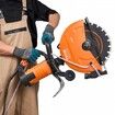 Electric Concrete Saw 14 in 2000 W 15 A Motor Circular Saw Cutter with Max.6 in Adjustable Cutting Depth Wet Disk Saw Cutter Includes Water Line