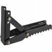 27" Backhoe Thumb 1/2" Teeth Thickness Heavy Duty Excavator Thumb Black Steel Weld On Thumb Attachments with 12mm Bolt-On Design Adjustable Mini Thumb