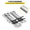 Concrete Knee Boards 70cm x 20cm Slider Knee Boards Kneeler Board Stainless Steel Kneeboards Concrete Sliders Pair Moving Sliders with Concrete Board