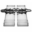 Concrete Knee Boards 70cm x 20cm Slider Knee Boards Kneeler Board Stainless Steel Kneeboards Concrete Sliders Pair Moving Sliders with Concrete Board