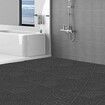 Modular Interlocking Cushion 55 Pack 30 x 30 cm Splicing Drainage Mats PVC Interlocking Drainage Floor Tiles Non-Slip Drainage Holes for Restroom Bathroom