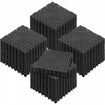 Modular Interlocking Cushion 55 Pack 30 x 30 cm Splicing Drainage Mats PVC Interlocking Drainage Floor Tiles Non-Slip Drainage Holes for Restroom Bathroom