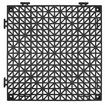 Modular Interlocking Cushion 55 Pack 30 x 30 cm Splicing Drainage Mats PVC Interlocking Drainage Floor Tiles Non-Slip Drainage Holes for Restroom Bathroom