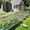 Plastic Mesh Barrier Garden Net 80mx1.2m Animal Chicken Wire Fence Dog Enclosure Protection Temporary Construction Fencing