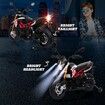 Aprilia Dorsoduro 900 Licensed Motorbike Electric Ride On Motorcycle Dirt Bike 12V Battery Powered Car Toy with Training Wheels LED Lights Music