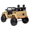 12V Electric Car Ride On Toy Truck Remote Control 2 Seater Vehicle Licensed Toyota FJ Cruiser Battery Powered 4WD Off Road Jeep ATV with Lights