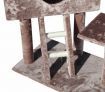 Cat Tree 244cm Multi Level Gym Play Centre w Hammock - Plush Material