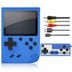 Handheld Games Console,Mini Retro Game Console with 500 Classical FC Games Support for Connecting TV & Two Players (Blue)