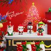 Christmas Building Blocks Playset Countdown Daily Surprise STEM Toy Xmas Gifts   DIY Santa Claus Figures Decoration Bricks Kids Toys Gifts