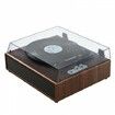 Bluetooth Vinyl Record Player 3-Speed Belt Driven Turntable 10W Speakers