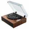 Bluetooth Vinyl Record Player 3-Speed Belt Driven Turntable 10W Speakers