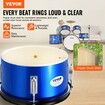 Kids Drum Set 5-Piece 406.4 mm Beginner Full Drum Set with Bass Toms Snare Floor Drum Adjustable Throne Cymbal Hi-Hat Pedal and Two Pairs of Drumsticks