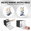 Photo Studio Light Box 3000-5600K Adjustable 3 Color Temperatures 60 x 59 x 60 cm