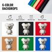 Photo Studio Light Box 3000-5600K Adjustable 3 Color Temperatures 60 x 59 x 60 cm