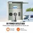 20/30/50A Temporary RV Power Outlet Box Electrical Outdoor Receptacle Box
