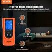 3-in-1 EMF Meter 5Hz - 3.5GHz Handheld Rechargeable Electromagnetic Field Radiation Detector Digital LCD EMF Tester for EF MF RF Home Inspections