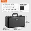 Graded Card Storage Box 4 Slots Graded Sports Cards Holder Carrying Case with Coded Lock Foam Dividers for 108 PSA Graded Cards 76 BGS Cards 84 SGC Cards