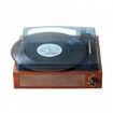Bluetooth Vinyl Record Player 3-Speed Belt Driven Turntable 5W Speakers