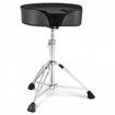 Saddle Drum Throne 560-705 mm Height Adjustable Padded Drum Stool Seat with Anti-Slip Feet Drumsticks 227 kg Max Weight Capacity 360 degree