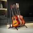 5-Space Guitar Stand Floor-Standing Foldable Rack Hold Up to 5 Guitars