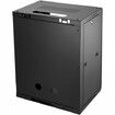 15U Wall Mount Network Server Rack Cabinet Enclosure 457.2 mm Door Lock