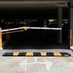 Rubber Speed Bump 1 Pack 2 Channel Speed Bump Hump 72\" Long Modular Speed Bump Rated 22000 LBS Loading 72.8 x 12.2 x 2.2 Garage Speed Bump