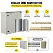 Electrical Steel Enclosure Box NEMA 4 Outdoor Enclosure 24 x 24 x 12'' UL