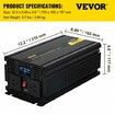 Power Inverter Modified Sine Wave Inverter 3000W DC 12V to AC 240V w/LCD