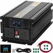 Power Inverter Modified Sine Wave Inverter 2000W DC 12V to AC 240V w/LCD