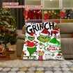 130*150CM Grinch Blanket for Christmas Cartoon Throw Blanket for Couch Soft and Warm,Blankets for Bedroom Living Room Travel Decorations