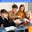 STEM 13in1 Education Solar Battery  Dual Power Robots Toys  DIY Educational Toy Science Kits Experiment Robotics Set Birthday Chirstmas Gifts