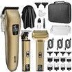 Professional Hair Clippers for Men,3 in 1 T-Blade Trimmer,Nose Trimmer, Electric Shavers,Cordless Barber Clippers,Hair Cutting Kit